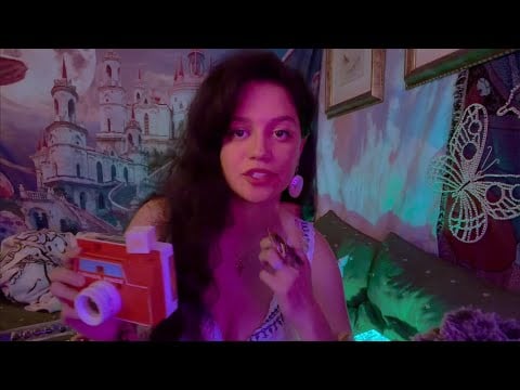 ASMR~ Taking Your Photo + Painting Your Face