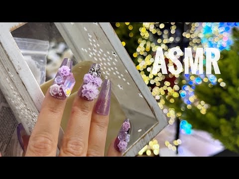 ASMR 🎧🎄 Public Christmas Triggers in the Mall ✨❄️ | No Talking • Sleep • Tingles