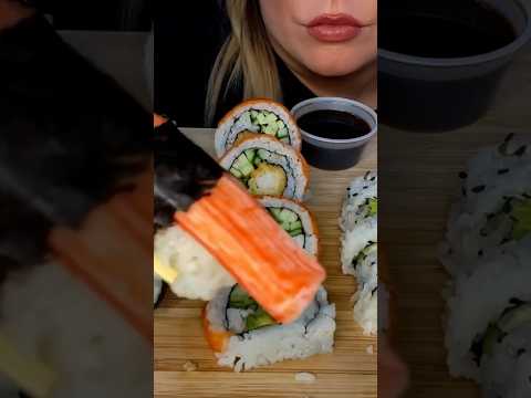 SUSHI PLATTER #asmr #food #sushi