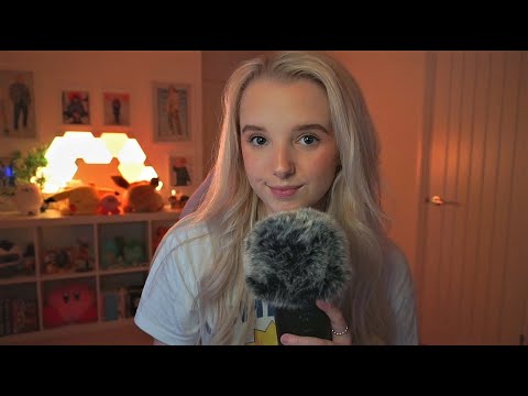 MY FIRST ASMR VIDEO |  Whispering  + Mouth sounds