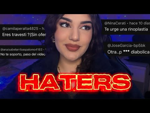 ASMR Reaccionando a Comentarios de HATERS 🤣 