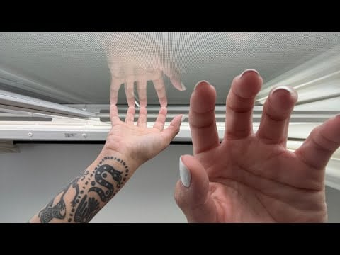 ASMR | Build-up window/camera tapping 🪟✨