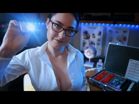 ASMR - Eye Exam for Sleep 👁️ Do Your Eyes Work? 😏