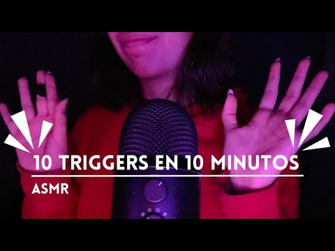 ASMR - 10 TRIGGERS IN 10 MINUTES 💥