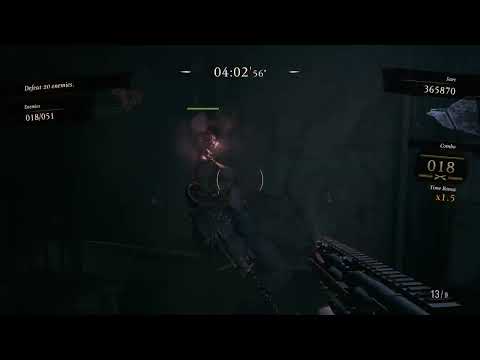 Whispered/Soft Spoken ASMR Resident Evil 8: The Mercenaries (Factory and Mad Village Levels)