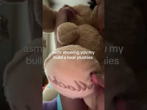 i love plushies ^_^ #asmr