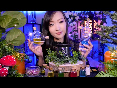 ASMR 🦋 Maître des potions | Je te mijote 5 potions magiques uniques (roleplay)