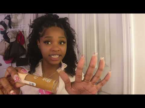 ASMR Ulta Makeup Haul With Chewing Gum