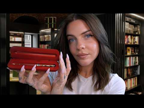 ASMR - Papeterie de luxe ✨ Je sélectionne vos fournitures sur mesure