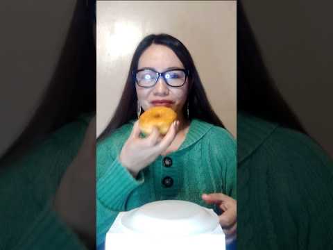 DONUT ONE BITE#viral #food #shortsfeed #mukbang #everyone #eating #viral #viralvideo #asmr