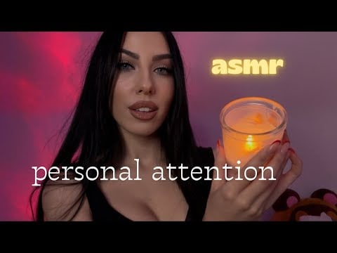 ASMR Personal Attention Per Dormire 💓 ⭐ (treccine, massaggi, face brushing, plucking, tapping etc.)