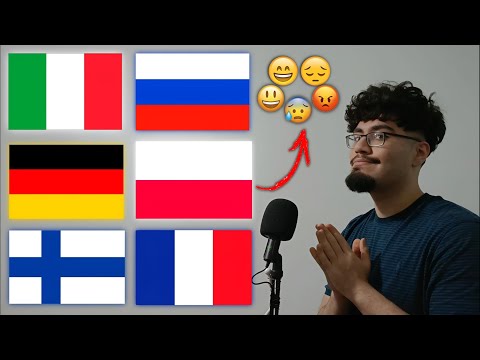 ASMR Expressing emotions in 6 Different Languages