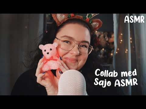 ASMR Collab med Sajo ASMR ❤️ Skickar julklappar 🎁✨