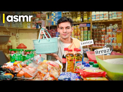 ASMR español roleplay para dormir vendedor de tienda