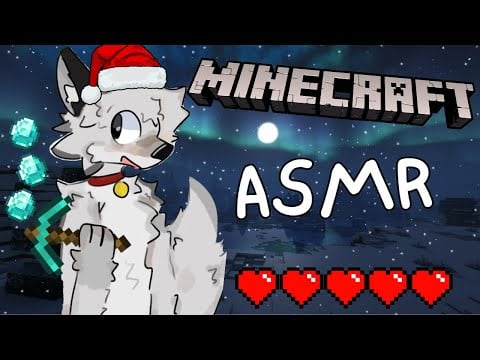 [Furry ASMR] Minecraft dog relaxes you on the Holidays :3 [Sleep-aid] [Soft-spoken] [Whispering]