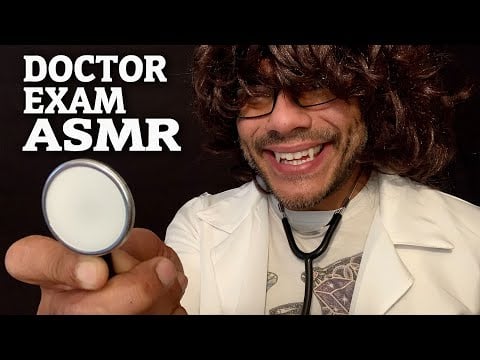 VAMPIRE DOCTOR EXAM ASMR - Dr. Biteyoneck Role Play