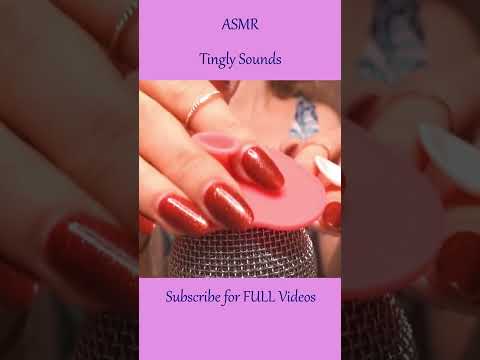 ASMR Mic Scratching with Silicone #shorts