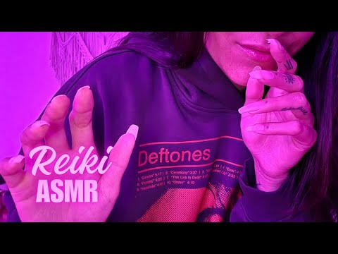 Reiki ASMR lofi l calming l finger fluttering l hand movements l hypnotic l relaxing