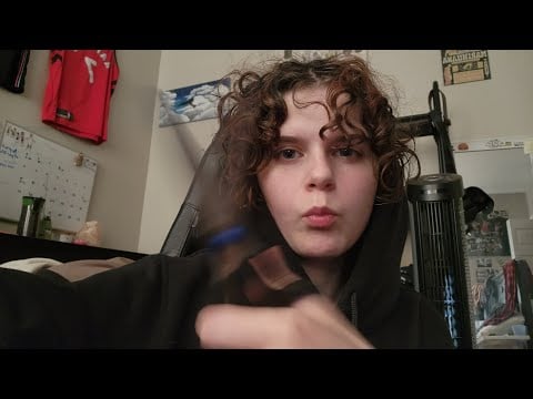 lofi asmr your friend cuts your hair (soft spoken, hairbrushing, personal attention)