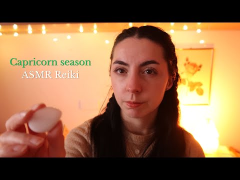 ASMR Reiki | capricorn season | power boost | motivation raised | shadowwork: selfconcept