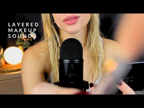 ASMR | Personal attention, doing your makeup - LAYERED SOUNDS for INTENSE Tingles 🥹