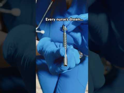 Every nurse’s dream… for me tonight! #medicalexam #nursegloves
