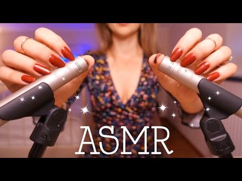 Super Tingly ASMR ❤️ Mic Scratching, Mic Brushing, Tapping & more | No Talking ASMR