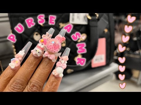 PUBLIC ASMR IN MARSHALL’s | PURSE TAPPING, PRICE CHECK, CAMERA SCRATCHING, LOFI, RAMBLES & MORE♥︎♡