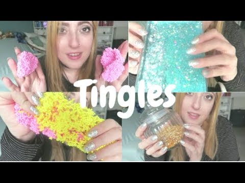 ✧・ﾟ:*Tingles✧・ﾟ:*✧ FIESTA de COSQUILLAS (Limpieza oído Floam, Tapping, Vidrio+MUCHOS TRIGGERS))