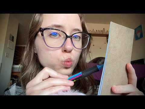 ASMR | Repeating and Air Tracing Elaborate Trigger Words | Mouth Sounds