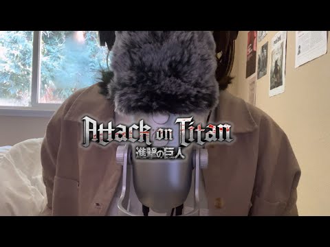 ASMR| Whispering The First Episode Of Attack On Titan (My First Video!)