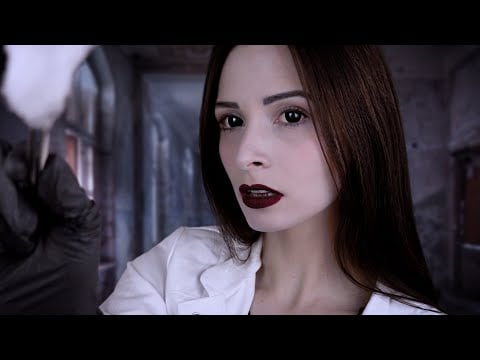 ASMR Deutsch Cranial Nerve Exam 🧛‍♀️ Vampir Arzt Roleplay und Personal Attention (Soft Spoken ASMR)