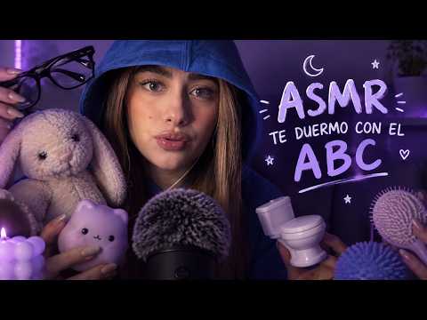 ASMR te relajo solo con el ABECEDARIO 😴🩷