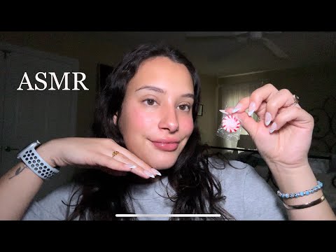 ASMR Tracing & Over Explaining my Face and Objects