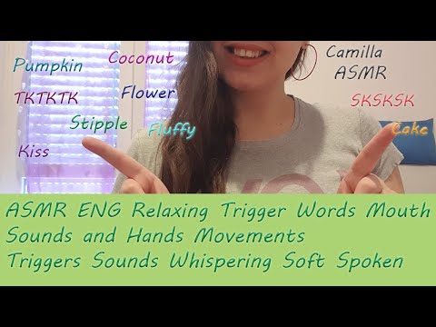 ASMR Trigger Words for Sleep Mouth Sounds and Whispering, Soft Spoken💤