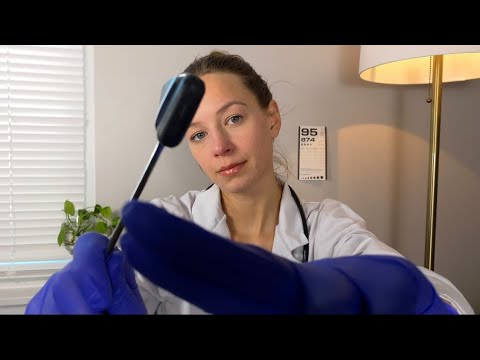 ASMR POV Cranial Nerve Exam Detailed | Hearing, Sensory, Smell, Taste, & Eye Tests | Soft Spoken