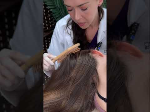 Asmr scalp tingles #asmr #asmrsounds #asmrvideo #relax #relaxing #satisfying #hair #sleep #tingles