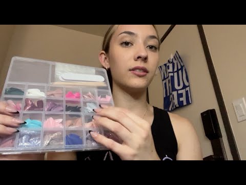 asmr nail appointment 💝 ~ soft spoken, lofi