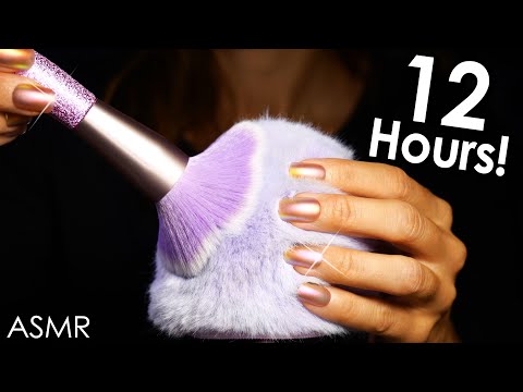 ASMR Deep Brain Massage & Brushing for INSTANT SLEEP 😴 4k (No Talking)