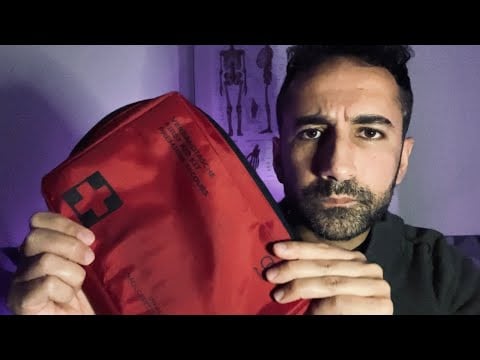 ASMR: Nurse & Doctor address your Head Wound (role play)