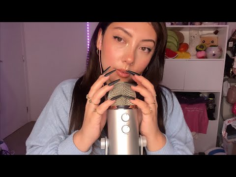 ASMR microphone scratching | No talking