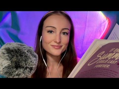 ASMR 🐚 Conrad Confesses to Belly - Reading The Summer I Turned Pretty Book 3 Scene (TSITP Season 3)