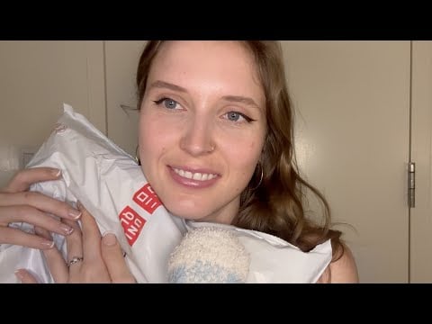 ASMR Uniqlo Summer Haul & Try-On (whispered)