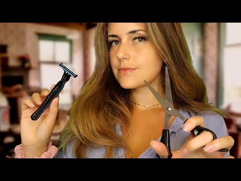 ASMR Verwöhnprogramm für Männer (grooming, shaving, massage) german/deutsch Barber Roleplay