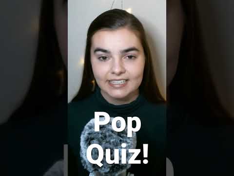 ASMR POP QUIZ! | 5 Random Trivia Questions