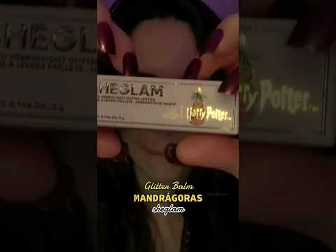 #asmr coleção Harry Potter Sheglam | Glitter Balm de Mandrágoras