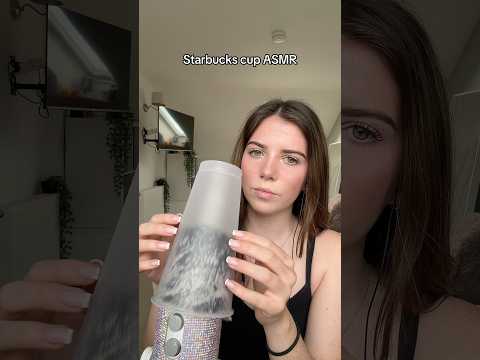 Starbucks cup ASMR #ASMR #tingles #relax #sleep #micscratching