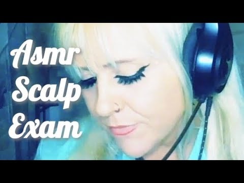 ASMR SCALP EXAM #asmr #asmrscalpcheck 