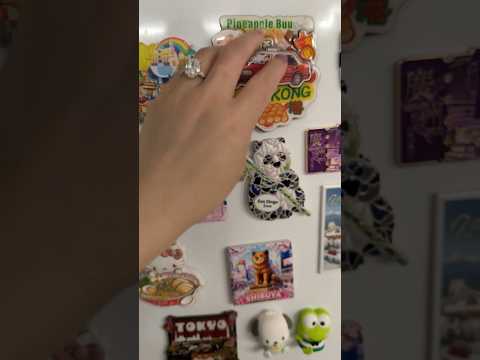 ASMR magnet collection #shortsfeed