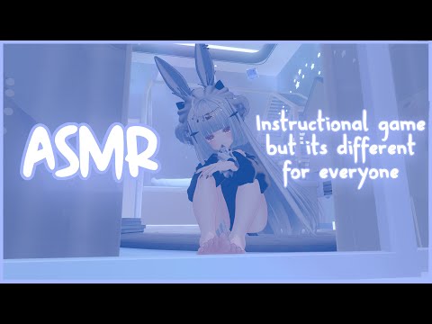 ASMR︱Instructional Game But Its Different For Everyone